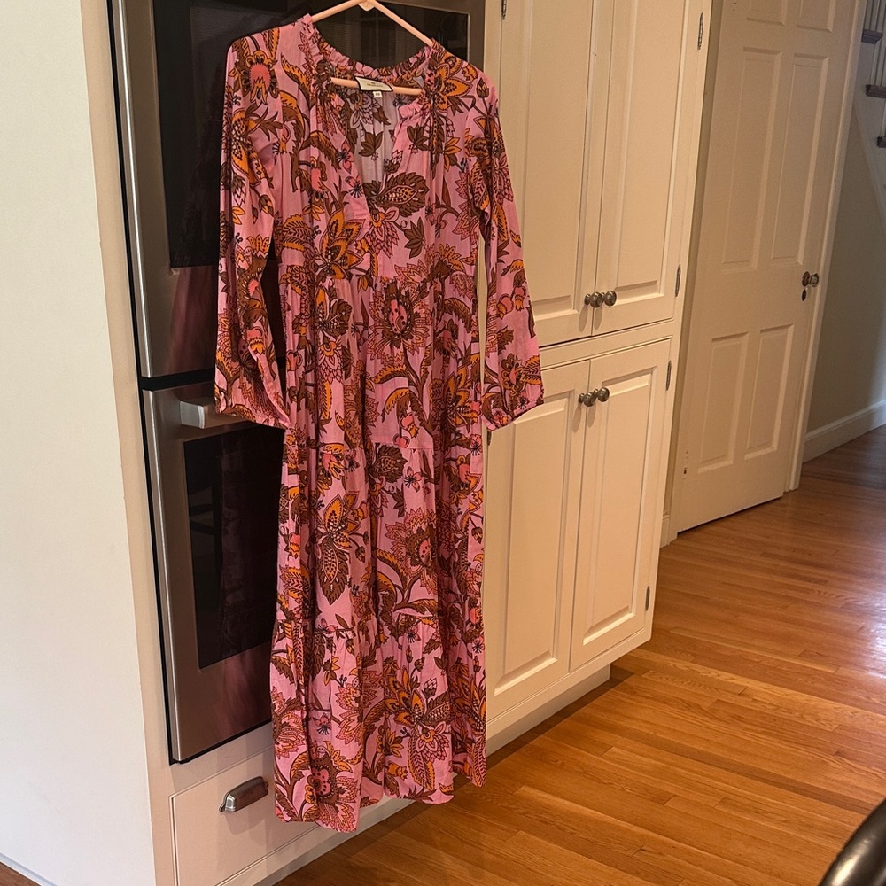 Tuckernuck Pink and Orange Floral Dress